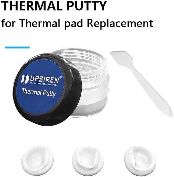 UPSIREN UTP-X Ultra 16.8w/mk Thermal Putty for VGA GPU IC Processor Rapid Cooling Thermal Pad Replacement Heat Blocking Putty (100g) - Image 2